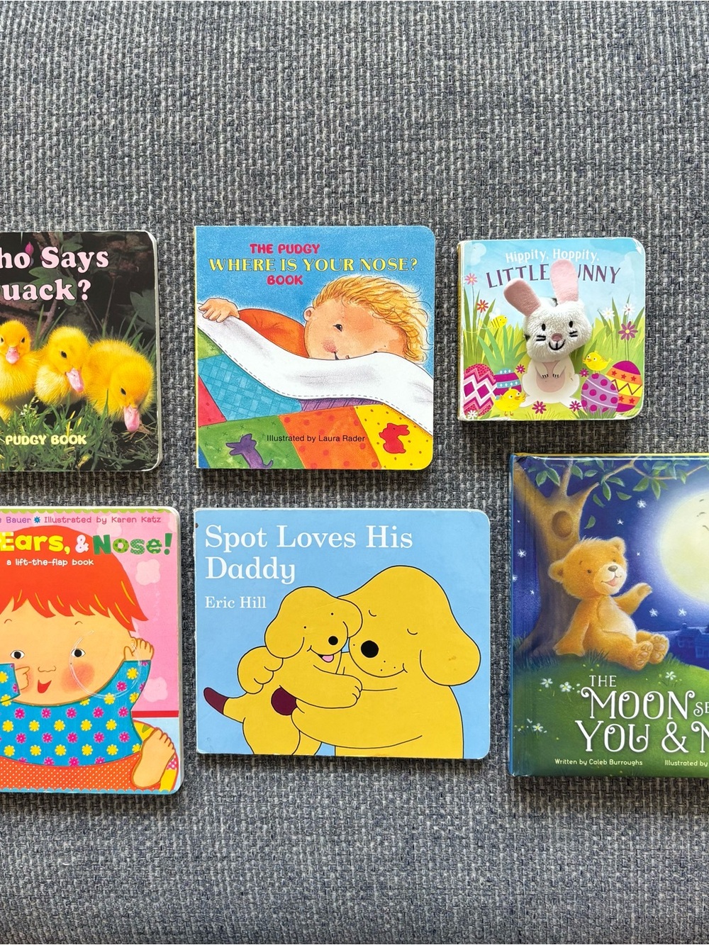 6 Baby Board Books